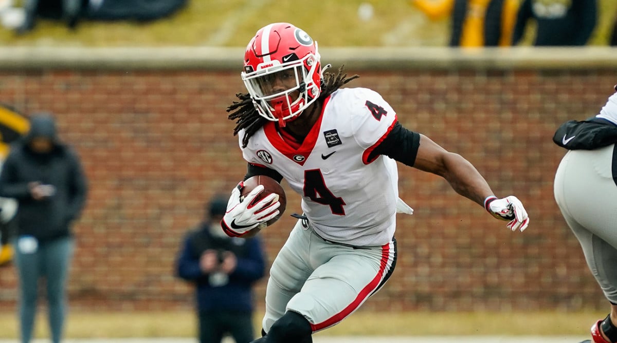 James Cook Running Back Georgia  NFL Draft Profile & Scouting Report