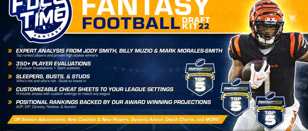 2022 Fantasy Football Draft Kit - FullTime Fantasy