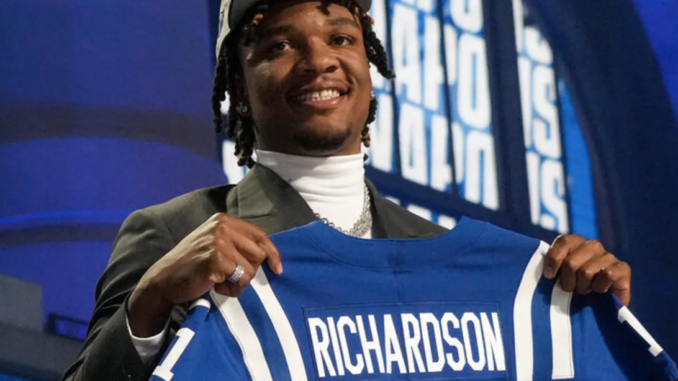 Anthony Richardson goes #4 to the Indianapolis Colts