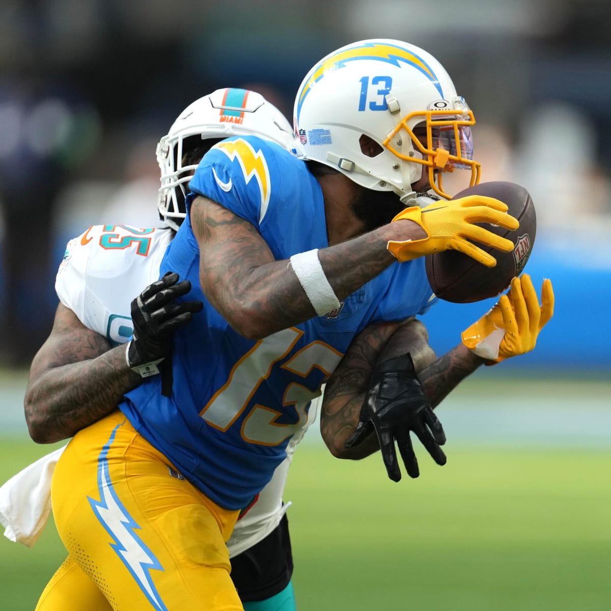 Chargers vs. Dolphins Fantasy Football Worksheet, Week 1