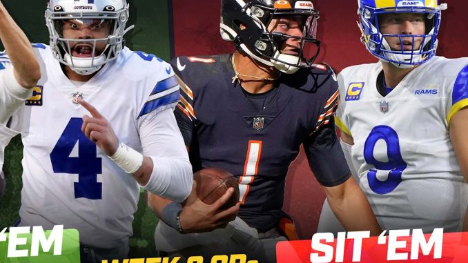 Week 3 QB Start Em Sit Em