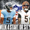 Week 4 Start Em Sit Em Wide Receivers