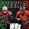 NFL Week 3 Start em Sit em Wide Receivers