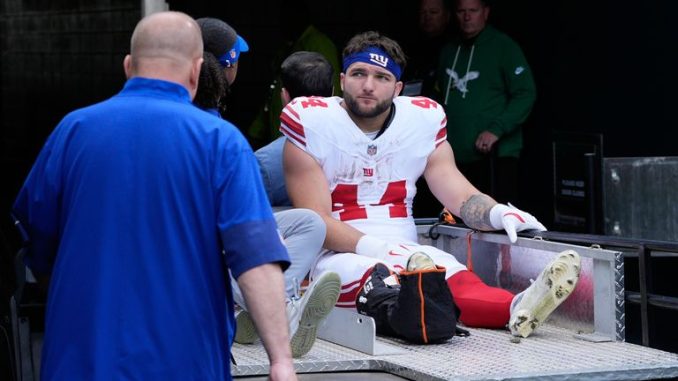 Cam Skattebo Week 8 Injury Cam Skattebo Week 8 Injury