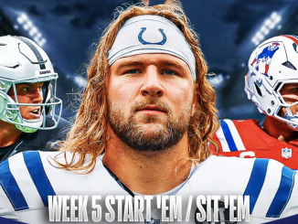 NFL Week 5 Start Sit: Tight Ends