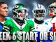 NFL Week 6 Start Sit: WRs