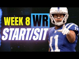 NFL Week 8 Start/Sit: Wide Receivers