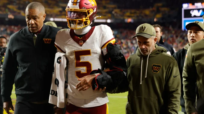 Week 9 Jayden Daniels Injury