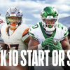 NFL Week 10 Start Sit: Running Backs
