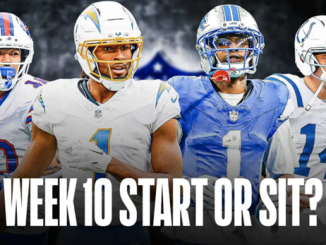 NFL Week 10 Start Sit: Wide Receivers