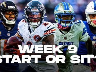 NFL Week 9 Start/Sit: Wide Receivers