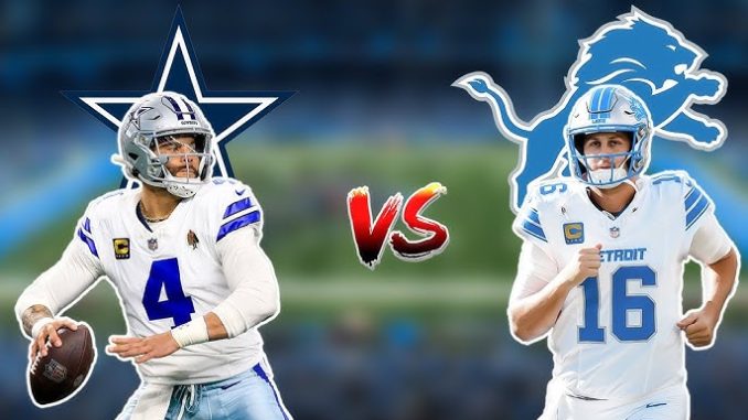 Week 14 TNF Dallas vs Detroit