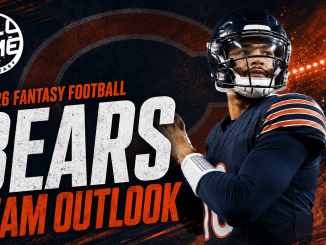 Caleb Williams featured in the 2026 Chicago Bears fantasy football team outlook