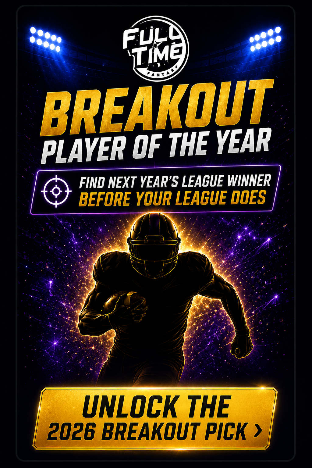 Fulltime Fantasy's 2026 Breakout Player Revealed