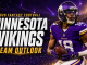 Justin Jefferson featured on the 2026 Minnesota Vikings fantasy football team outlook