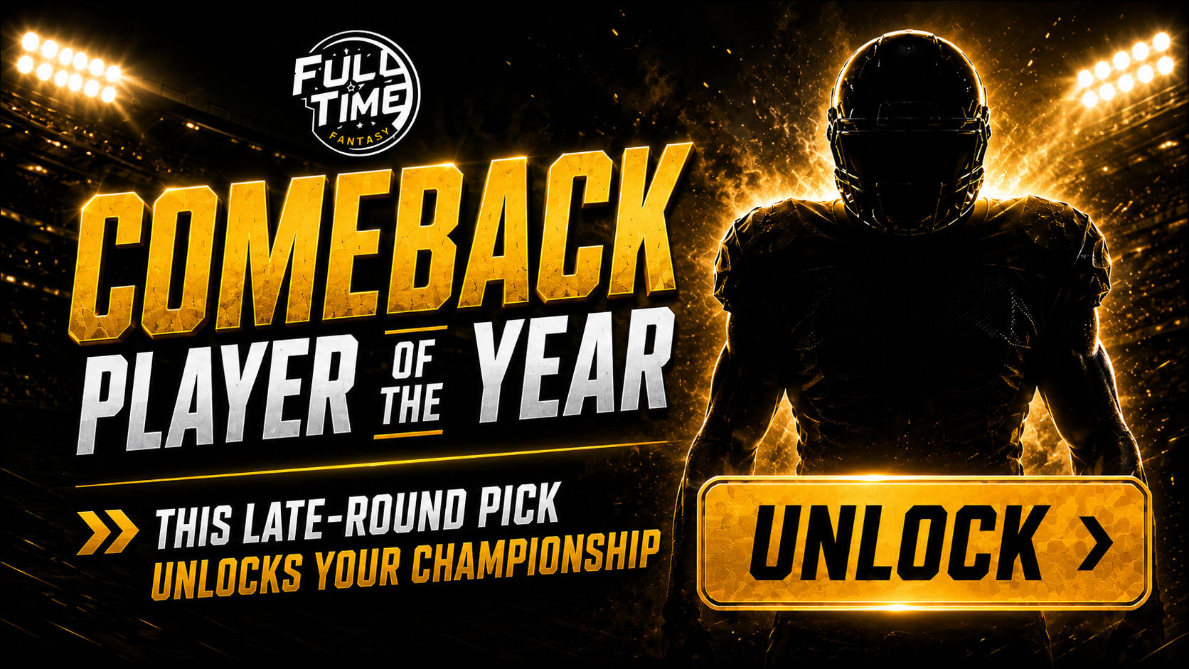 FullTime Fantasy Comeback Player of the Year premium pick