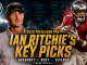 Ian Ritchie and Emeka Egbuka featured on the 2026 fantasy football key picks graphic