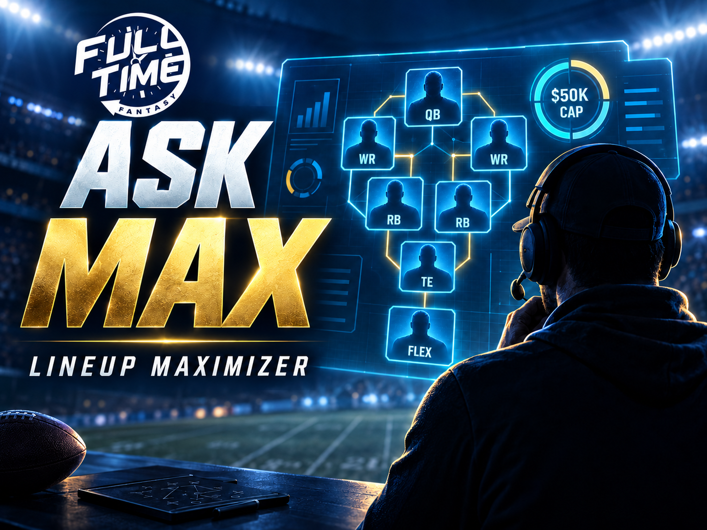 Ask Max Lineup Maximizer by FullTime Fantasy
