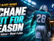 Week 3 injury report graphic showing a Dolphins No. 28 player from behind, with “Achane Out for Season” and the FullTime Fantasy logo