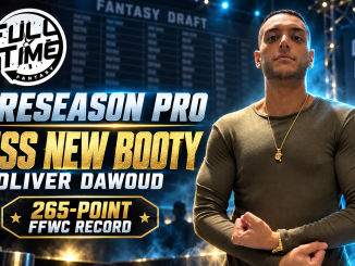 Oliver Dawoud featured in FullTime Fantasy’s 2026 Preseason Pro series